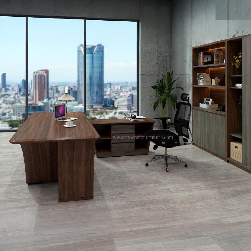 Contour (Table with Side Rack)