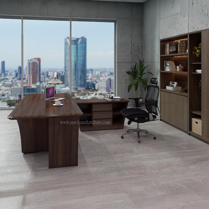 Contour (Table with Side Rack)