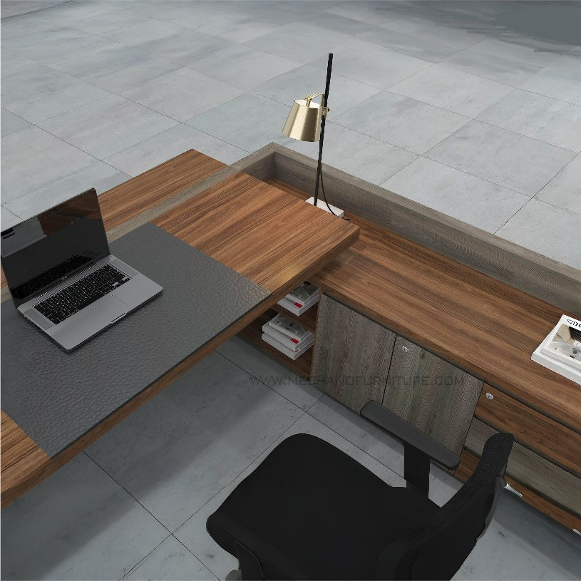 Delegato (Table with Side Rack)