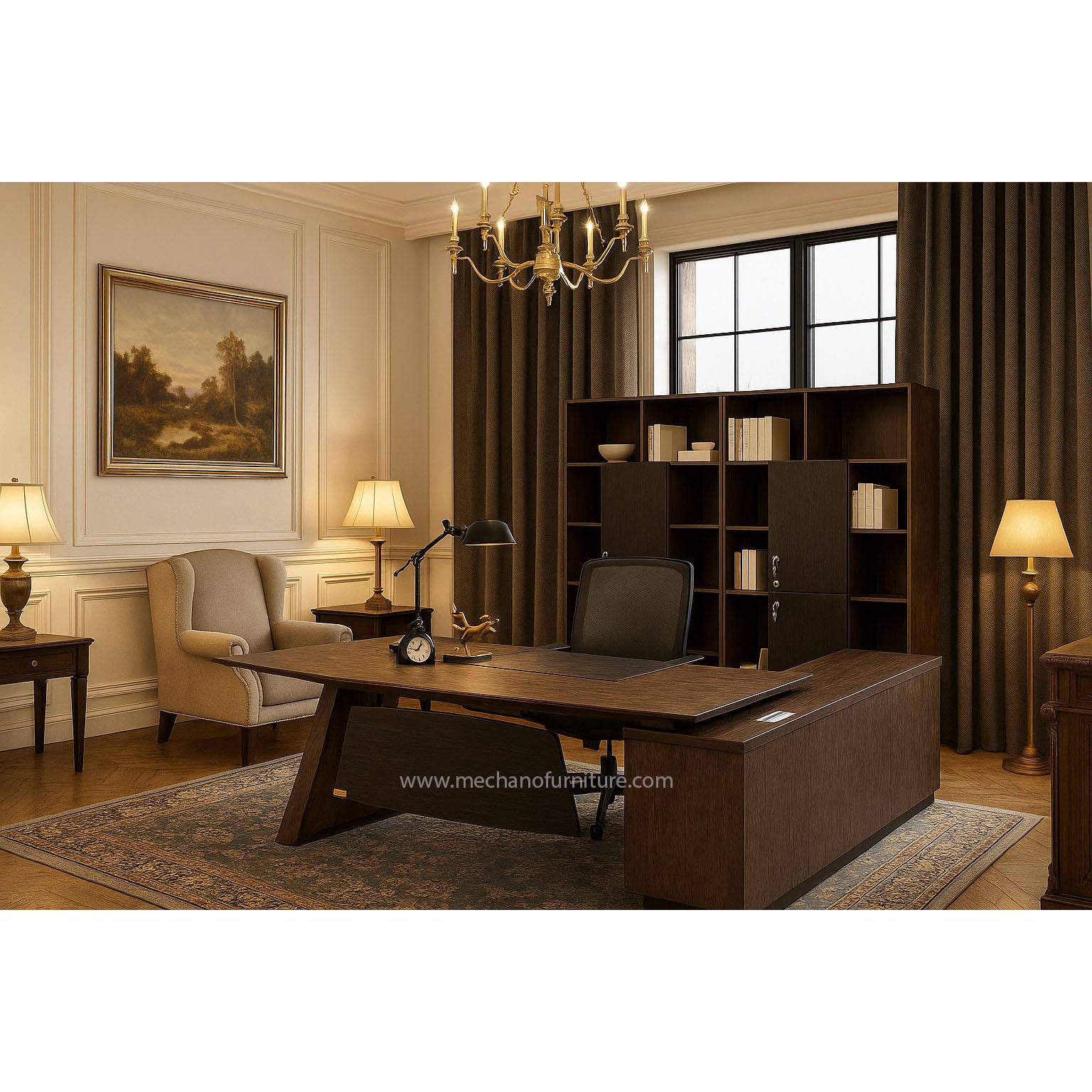 FUSION (Table with Integrated Side Rack)