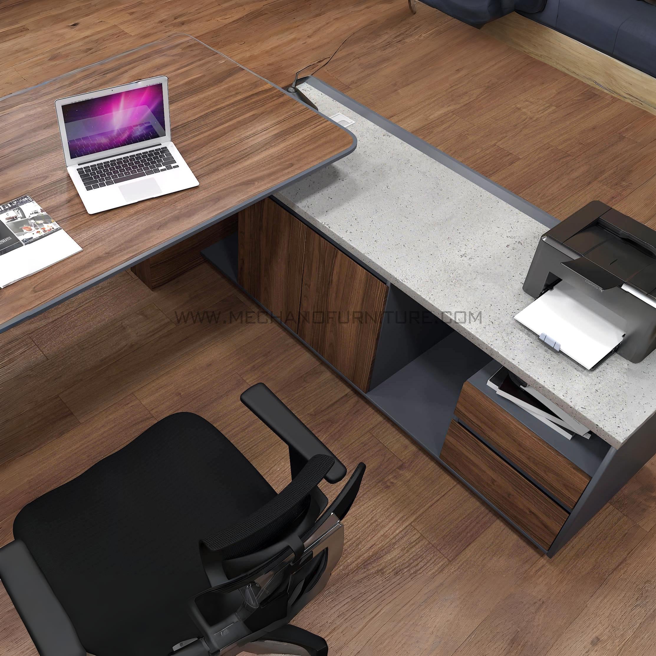 Inspira (Table with Integrated Side Rack)