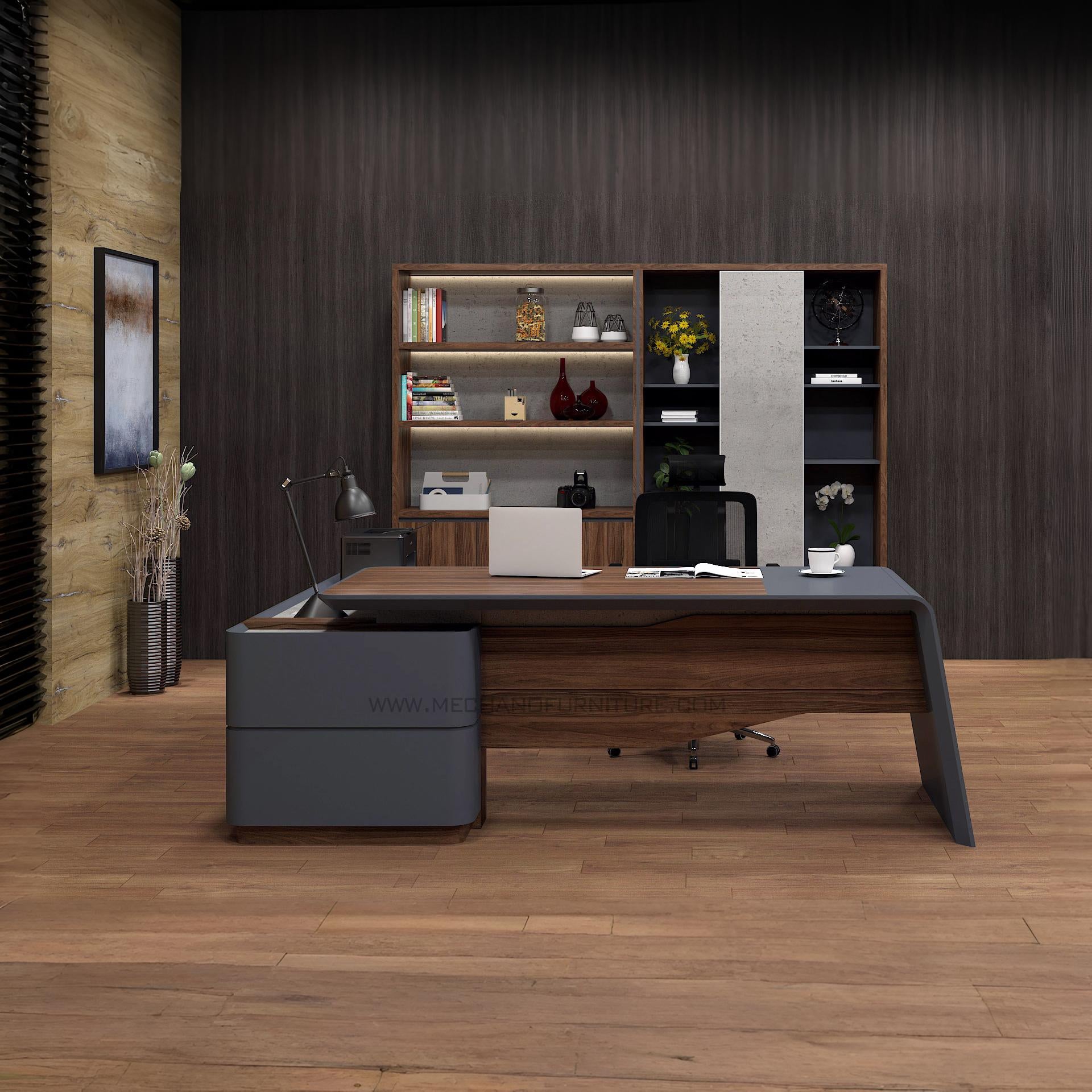 Inspira (Table with Integrated Side Rack)