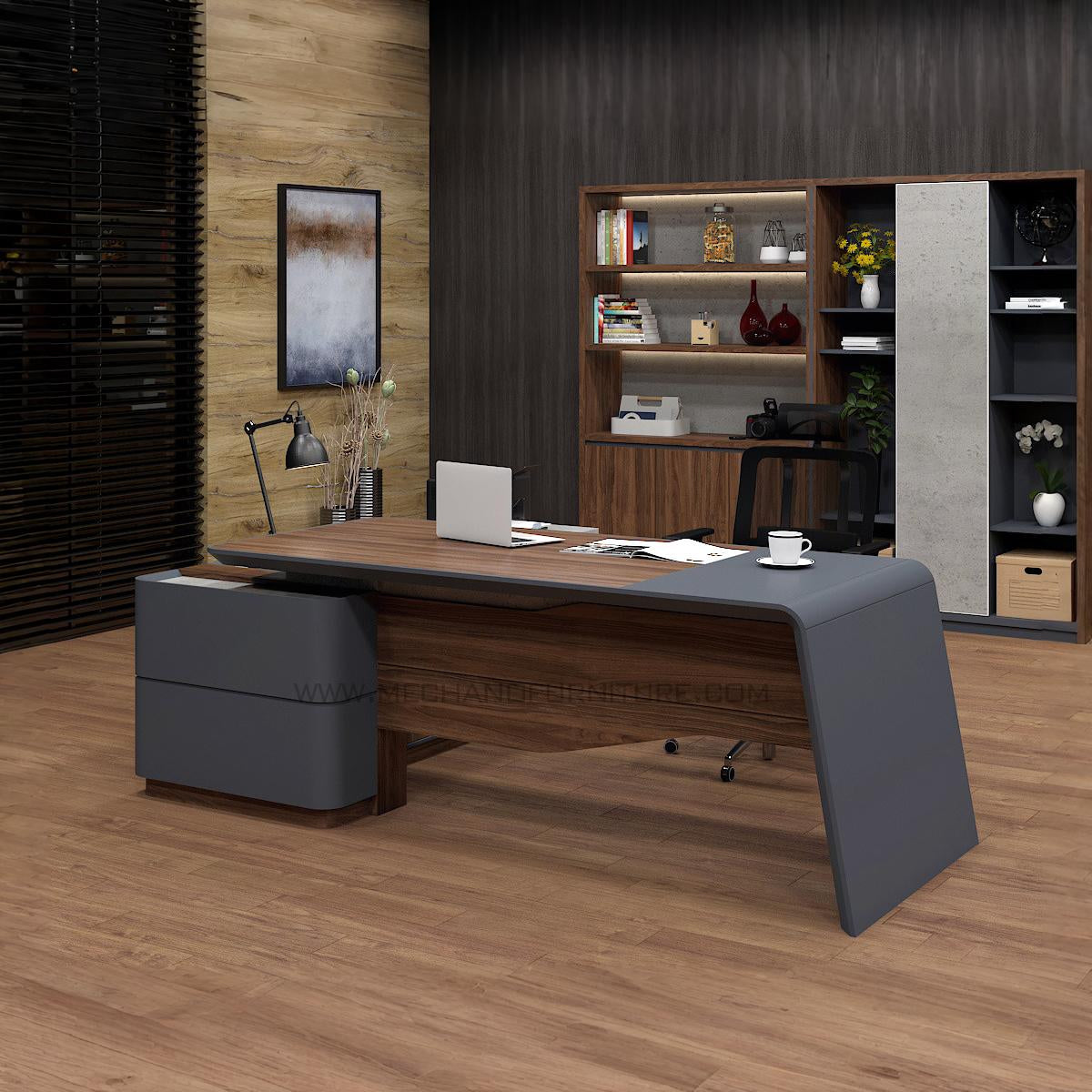 Inspira (Table with Integrated Side Rack)