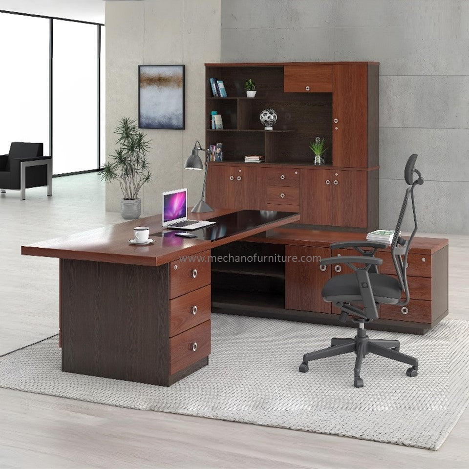 IRB-8-Veneer (Table with Integrated Side Rack)