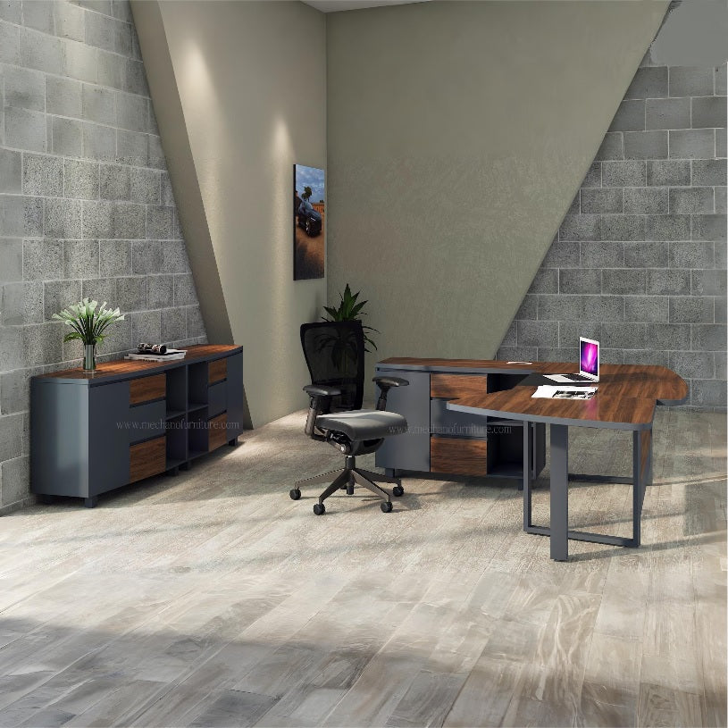 Magnus (Table with Side Rack)