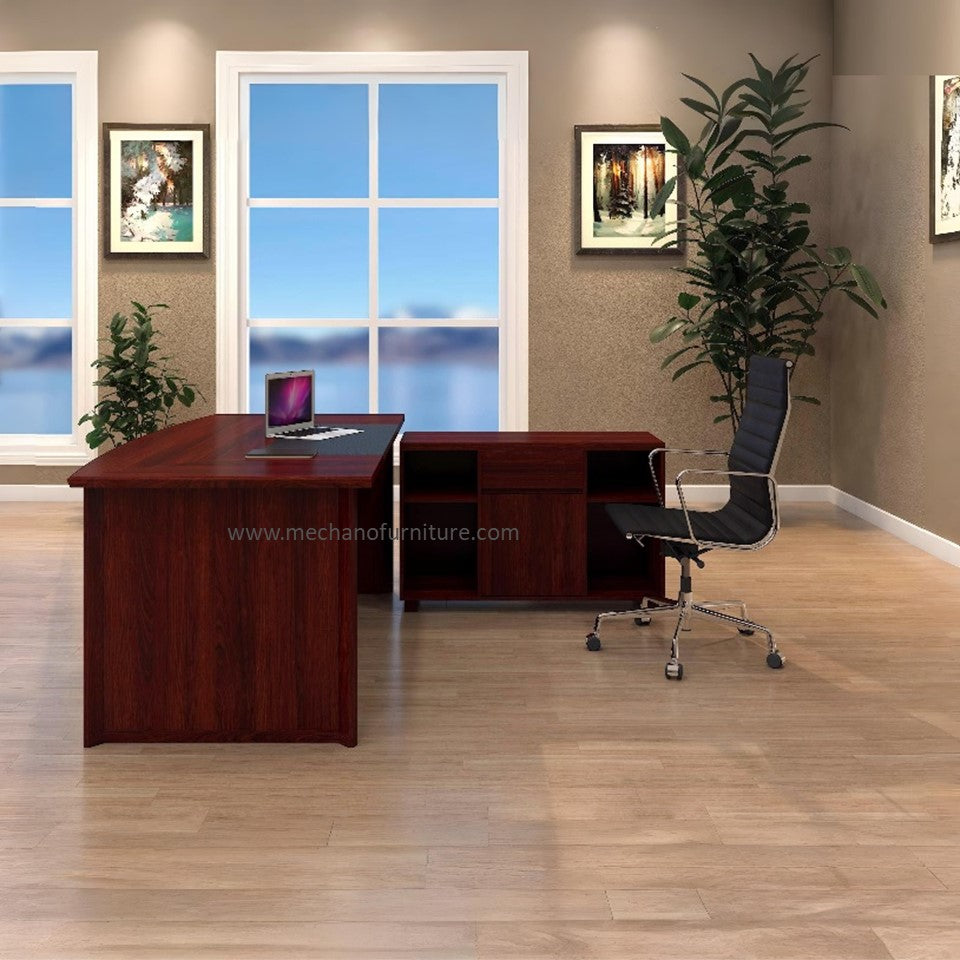 Marcus (Table with Side Rack)