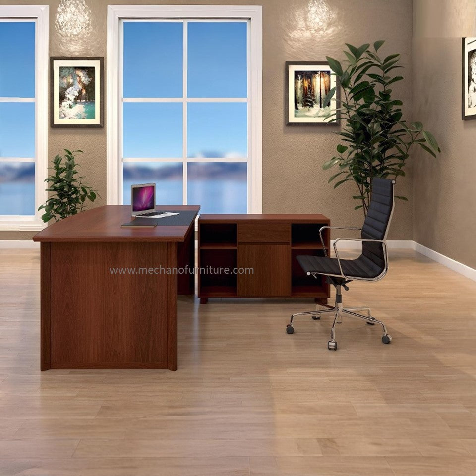 Marcus (Table with Side Rack)