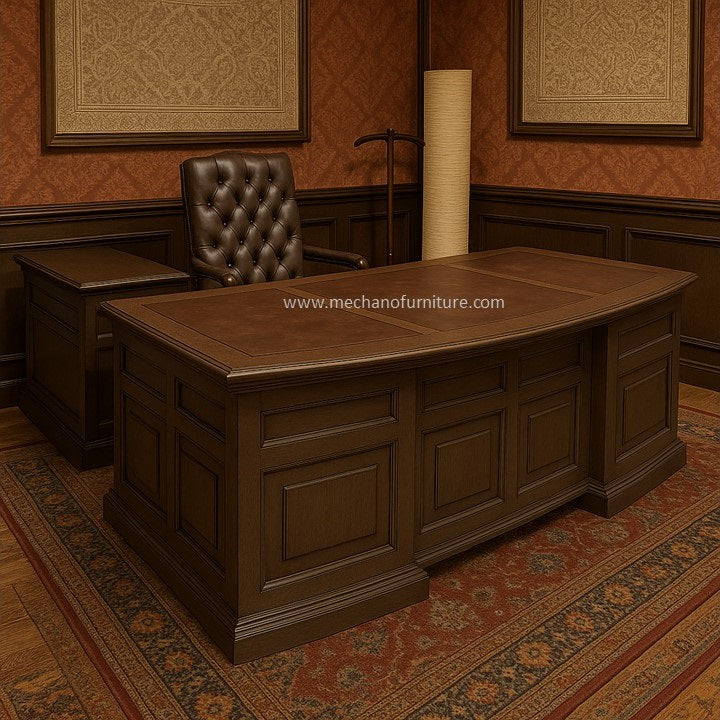 PD-3-Satin (Table with Side Rack)