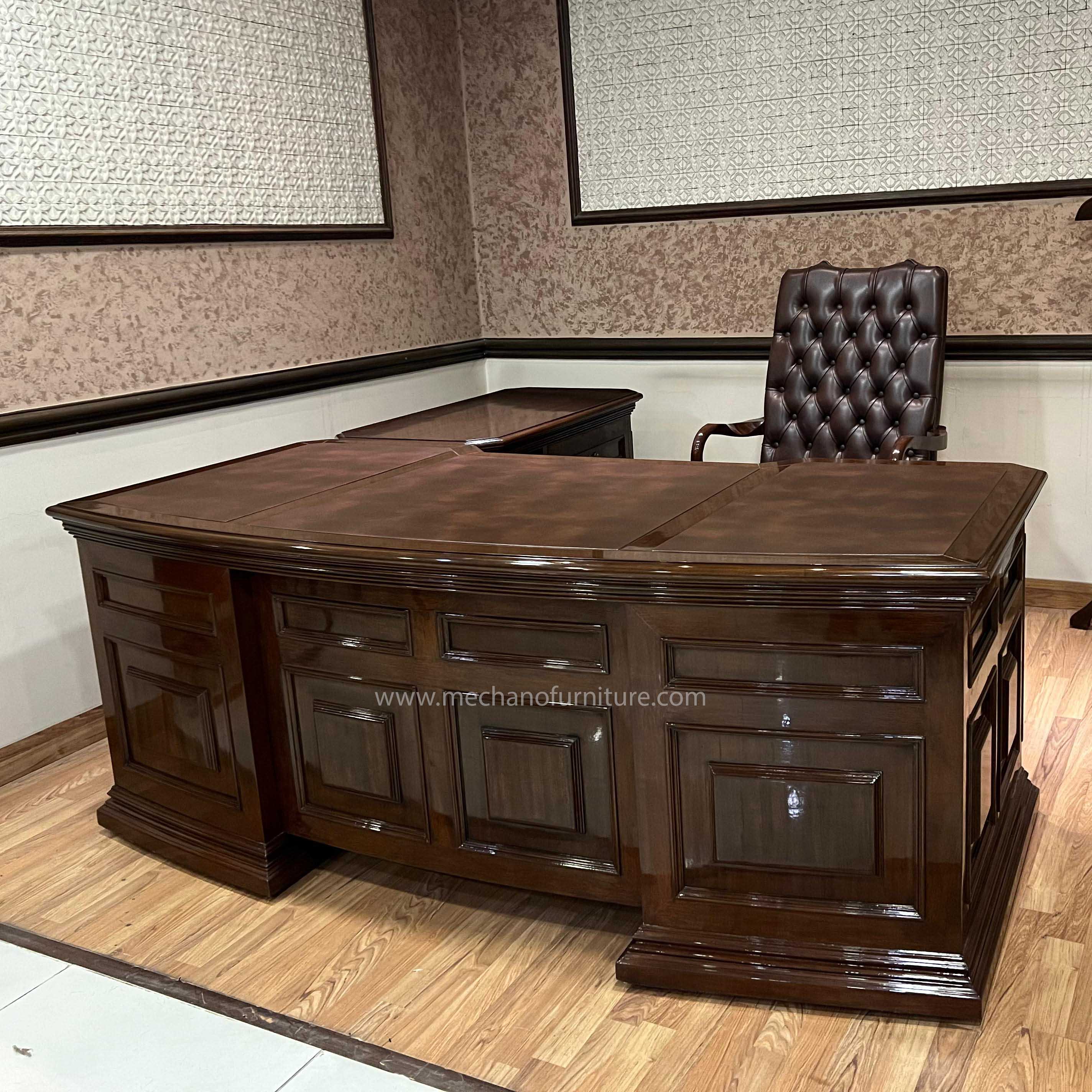 PD-3-High-Gloss (Table with Side Rack)